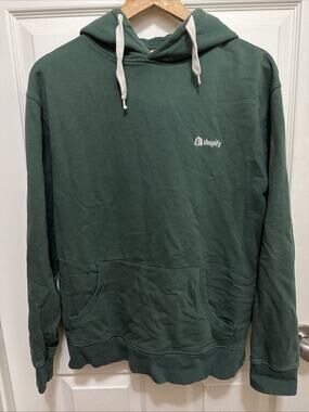 Kotn x Shopify Hoodie Adult S Long Sleeve Pullover Green Pocket
